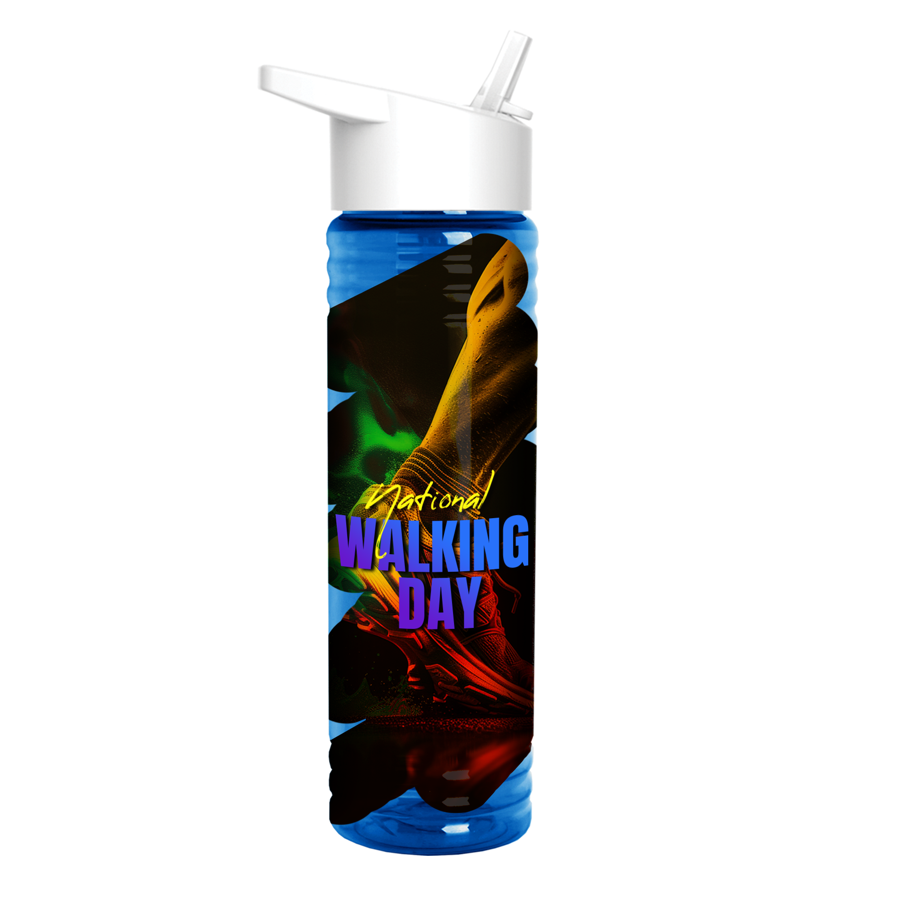 Garyline® Slim Fit Bottle with Flip-Straw Lid - 24 oz. 515